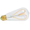 Vintage Light Bulb E27 4W High Light Transmittance Flexible Spiral Filament   Brightness Warm Light LED Bulb 220V