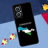 Эмблема Государственного Флага Узбекистана Для OPPO Reno 12F 13F 14F 11F 10 11 12 13 14 Pro 8T 7 8 Lite OPPO Find X9 X8 X6 X5 Pro Чехол