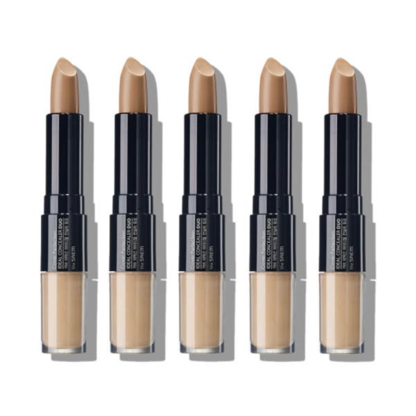 The Saem Cover Perfection Идеальный консилер Duo 4.2 г (Придерживаться) + 4,5 г (Чаевые)  (3 варианта)