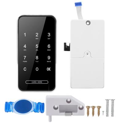 Электронный замок с паролем RFID Smart Keyless Touch Screen для шкафа для обуви File Shoe Cabinet LockerSilver