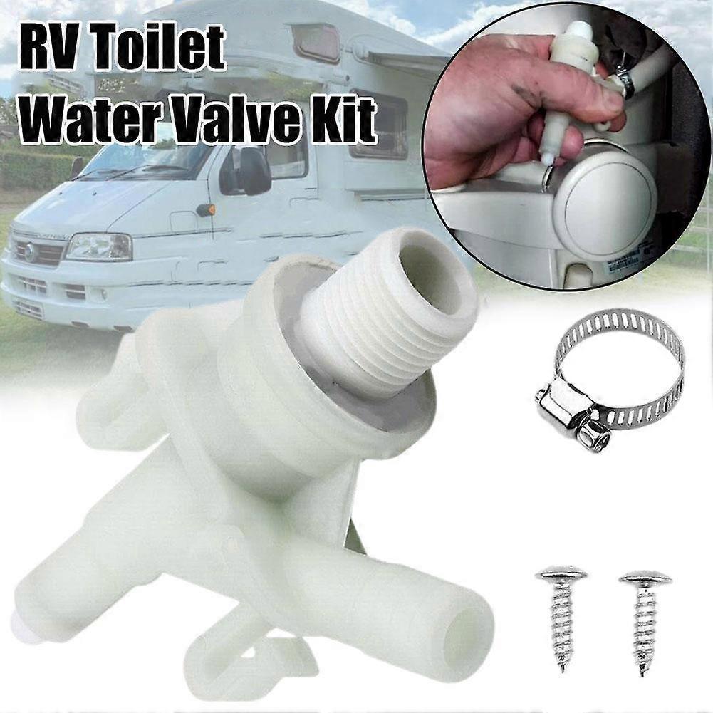 385311641 RV Toilet Water Valve Kit for Dometic 300 310 320 Pedal Flush Toilet