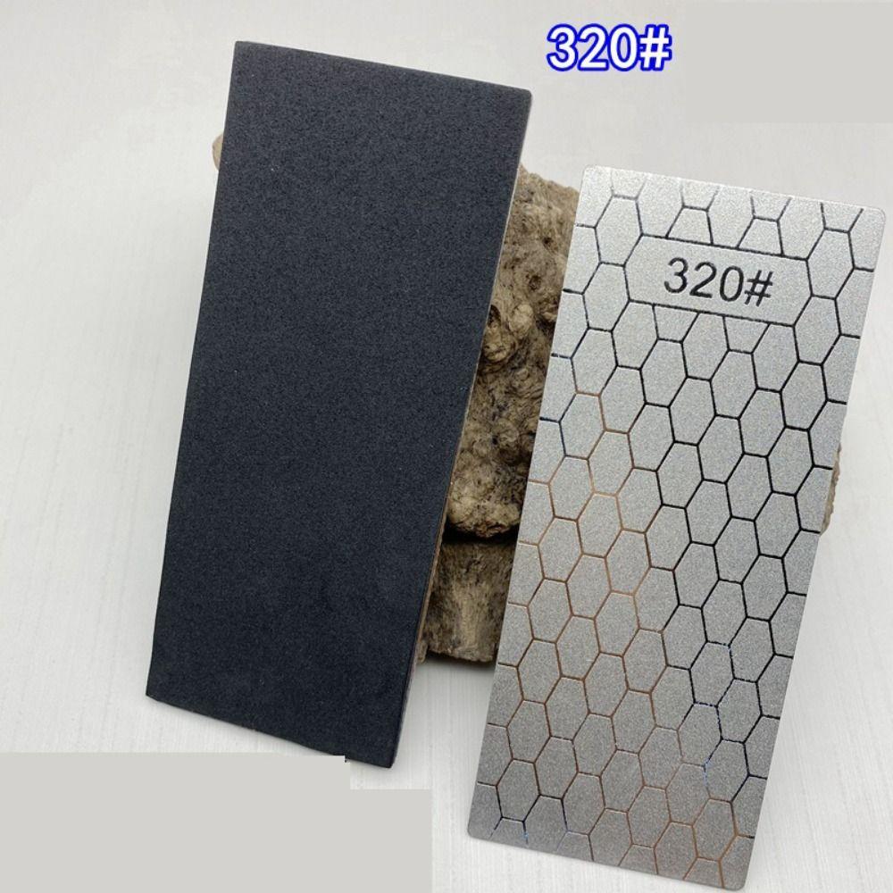 With Anti-skid Base Diamond Sharpening Stones 240-3000 Mesh Honeycomb Surface Plate  Grind