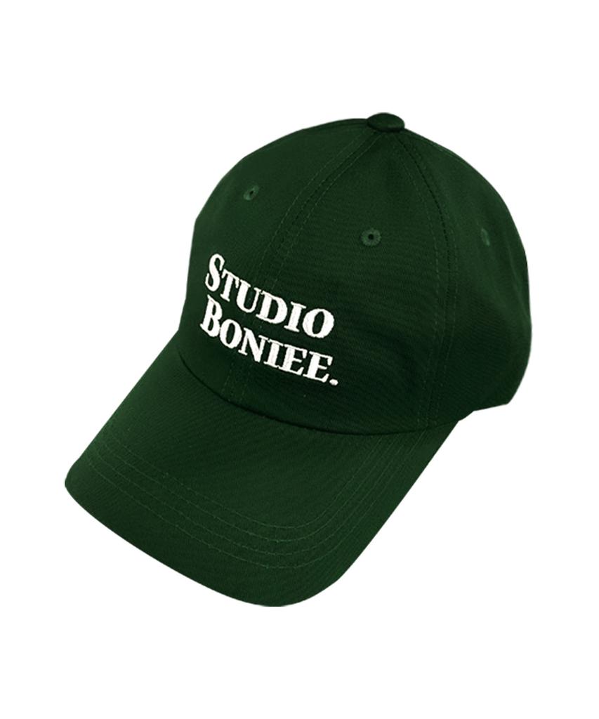 Кепка с логотипом BONIEE, опечатка, зеленая