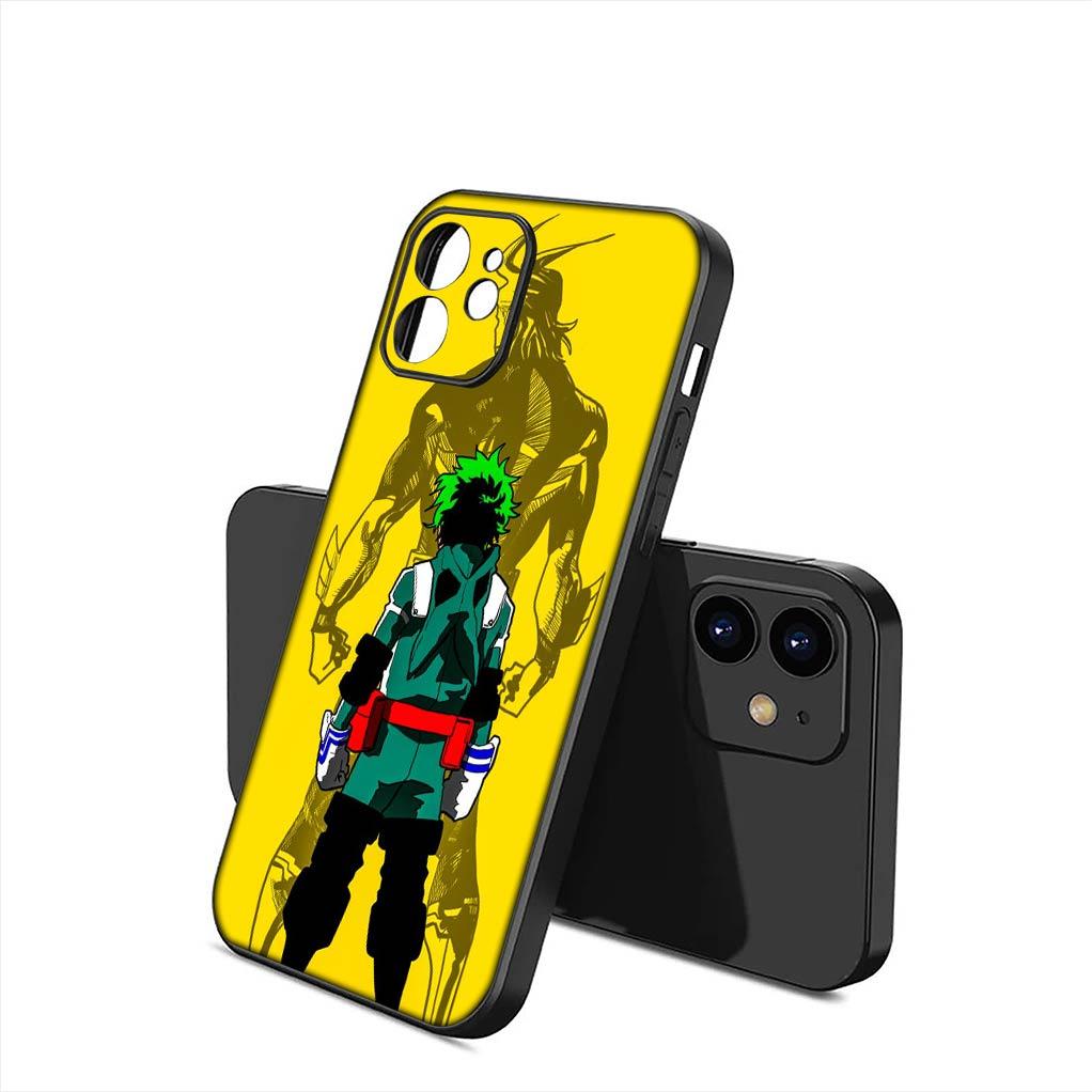 Чехол для телефона Midoriya Izuku My Hero Academia All Might для Apple iPhone 15 14 Plus 13 12 Mini Pro Max + 13Pro 14+ 15+ Мягкий чехол