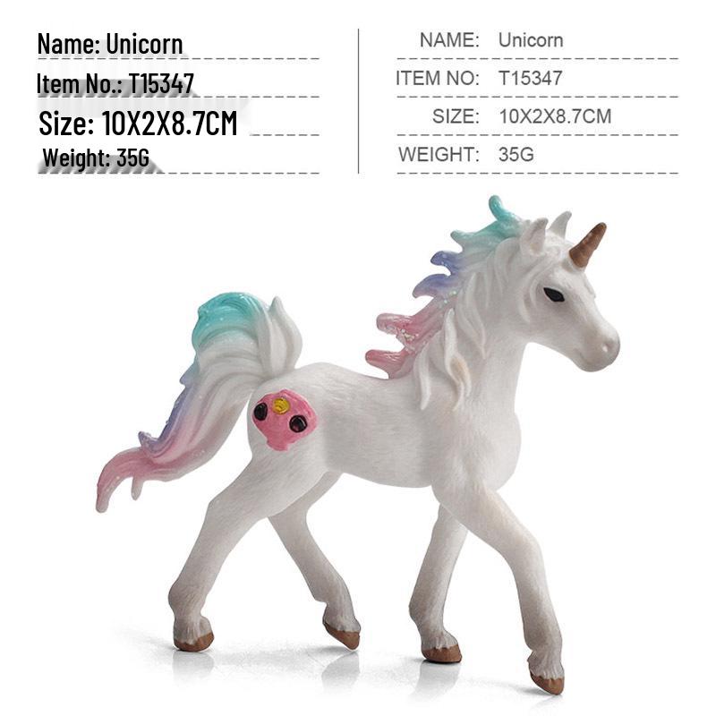 Pegasus Unicorn Set: Rainbow Wings Cognitive Toys for Children