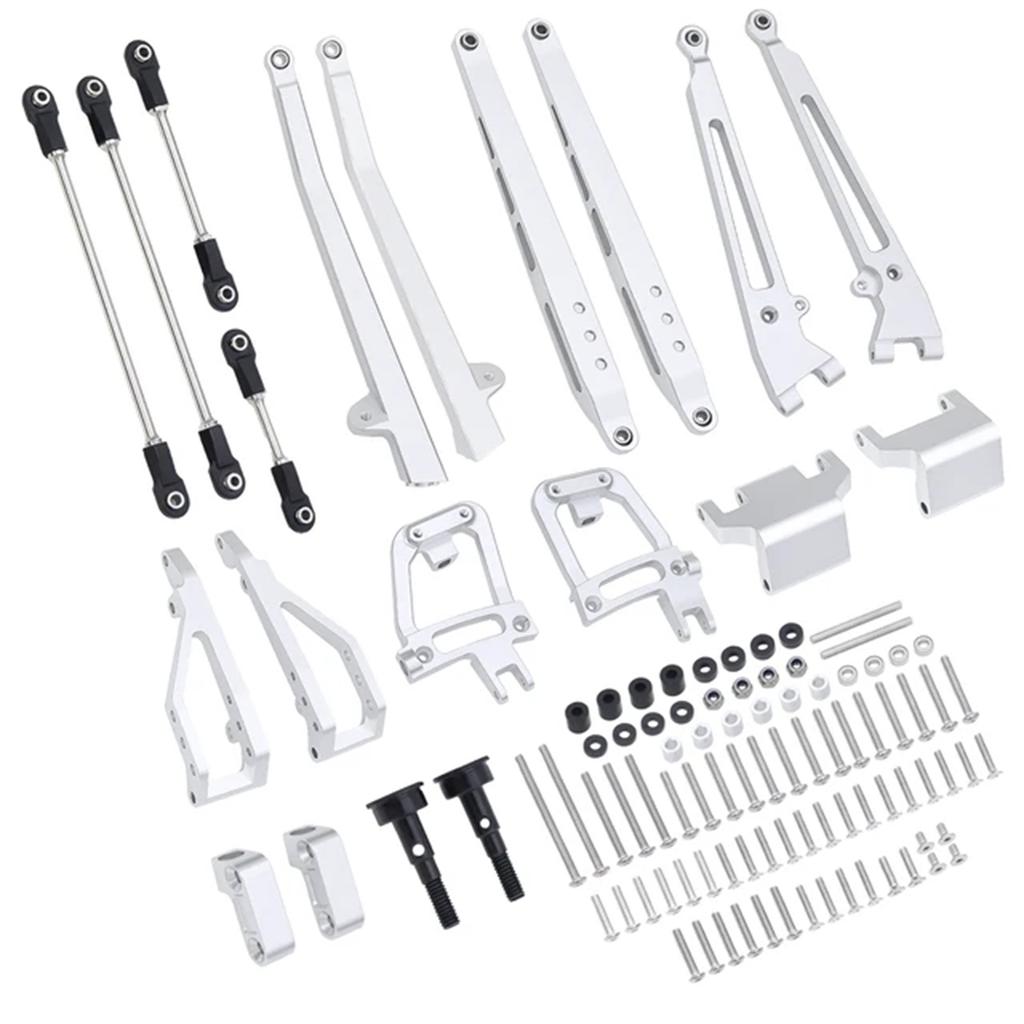 Highly Detailed Twin -Beam 2WD Pre-Runner Aluminum Suspension For 1/10 RC Crawler Axial SCX10 II 90046 90047 Axle