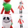 Collectible Nightmare Before Christmas Santa Jack And Zero Plush Toys For Kids
