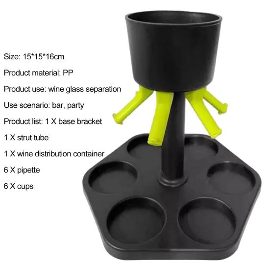 1 Набор 6 Игр с Рюмками Диспенсер Вино Виски Пиво Ликер Игры Диспенсер Инструменты для Питья для Барной Вечеринки