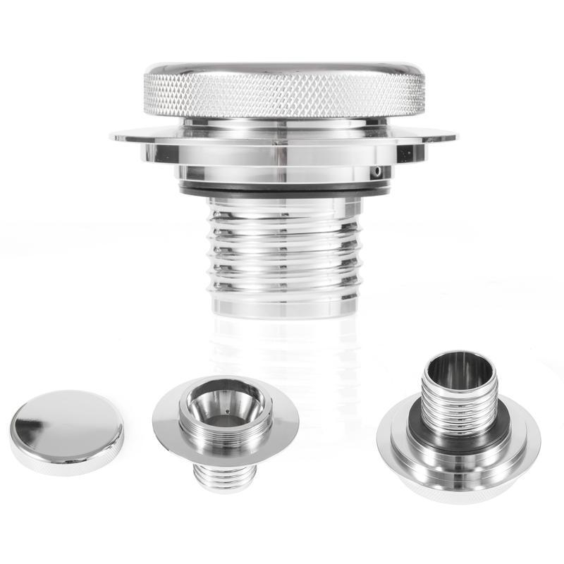Cafe Racer Parts For BMW R45 R65 R80 R90 100R R100 Motorbikes Aluminum Fuel Cap Tank Gas Cover