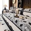 Chunky Yarn Fabric Sofa Cushion Non-Slip Modern Simple Cover All