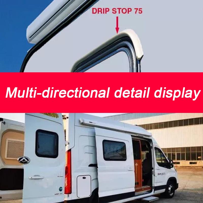 Fiamma Drip Stop 100cm Caravan Motorhome Camper Gutter Door Rain Deflector