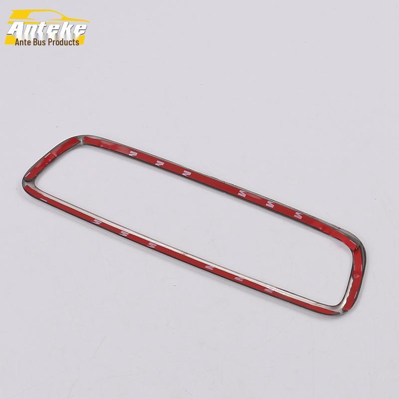 Fits 18 URV Models: Interior Rearview Mirror Bright Ring & Reflector Frame Car Accessories