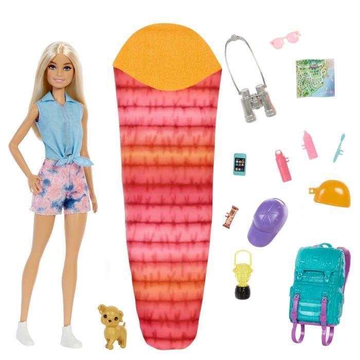 Barbie - Barbie Malibu Camping - Poupée mannequin - Dès 3 ans HDF73