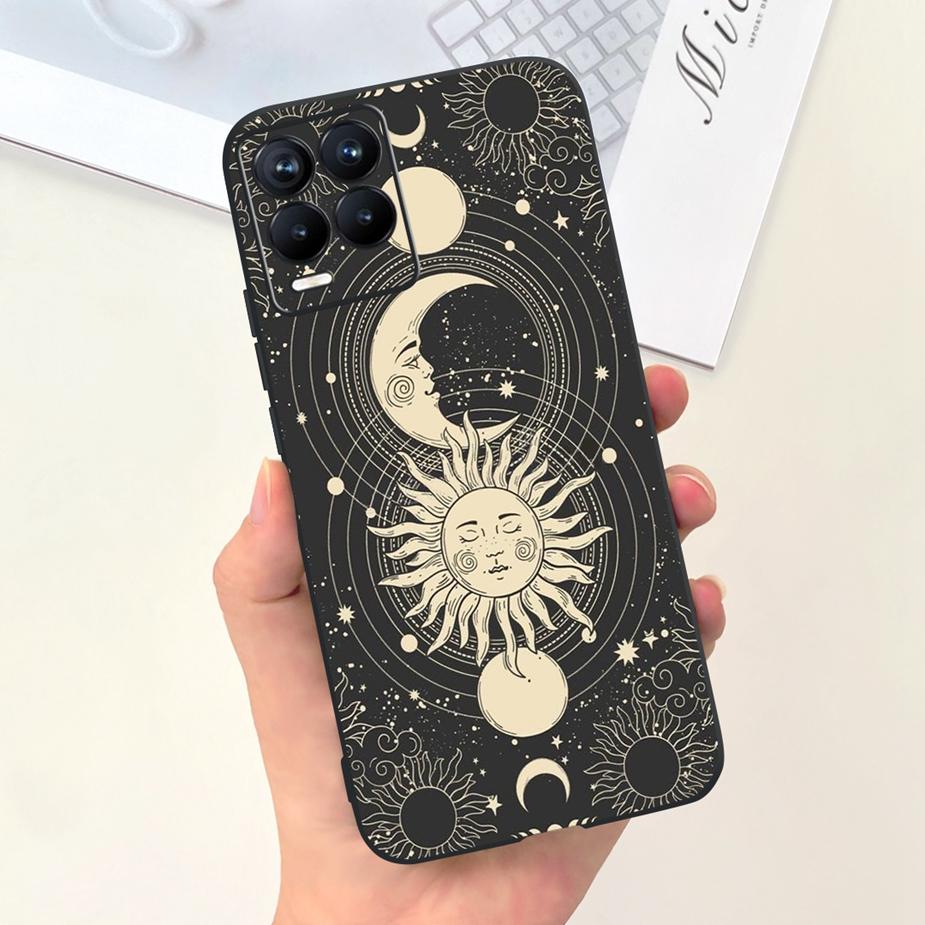 For Realme 8 4G Case Realme 8i Cute Fashion Painted Cover Soft Silicone Phone Case For Realme 8 Pro Realme8 8i Back Cover Bumper