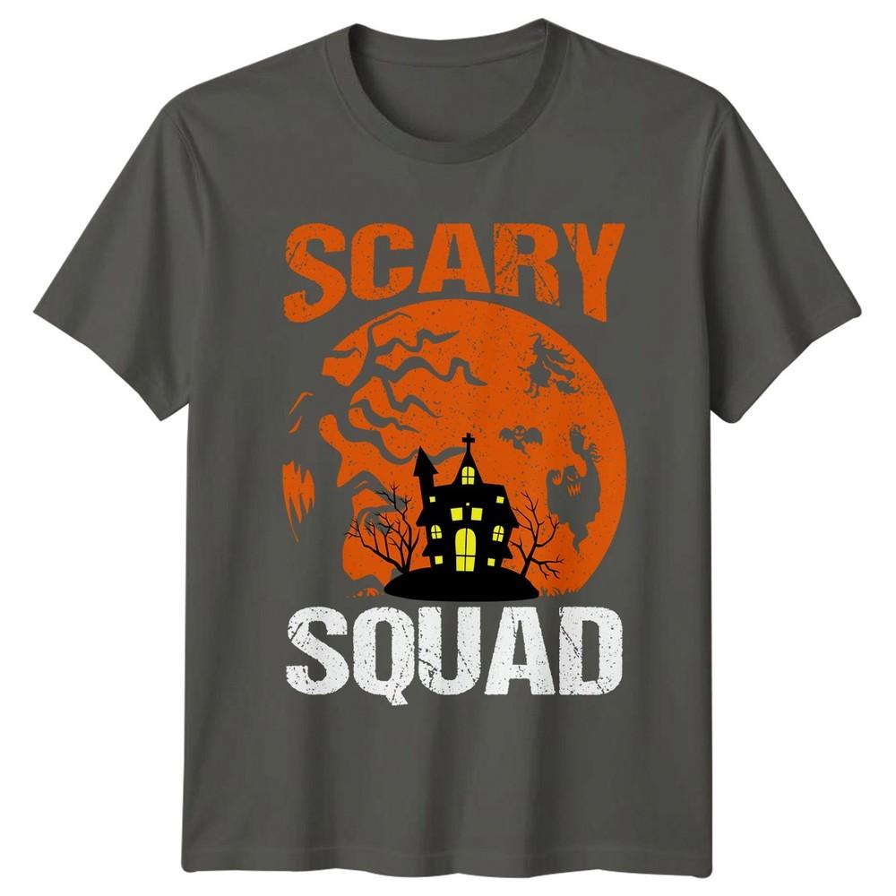 Scary Squad TShirt Spooky Halloween Halloween Gift For Him And Her