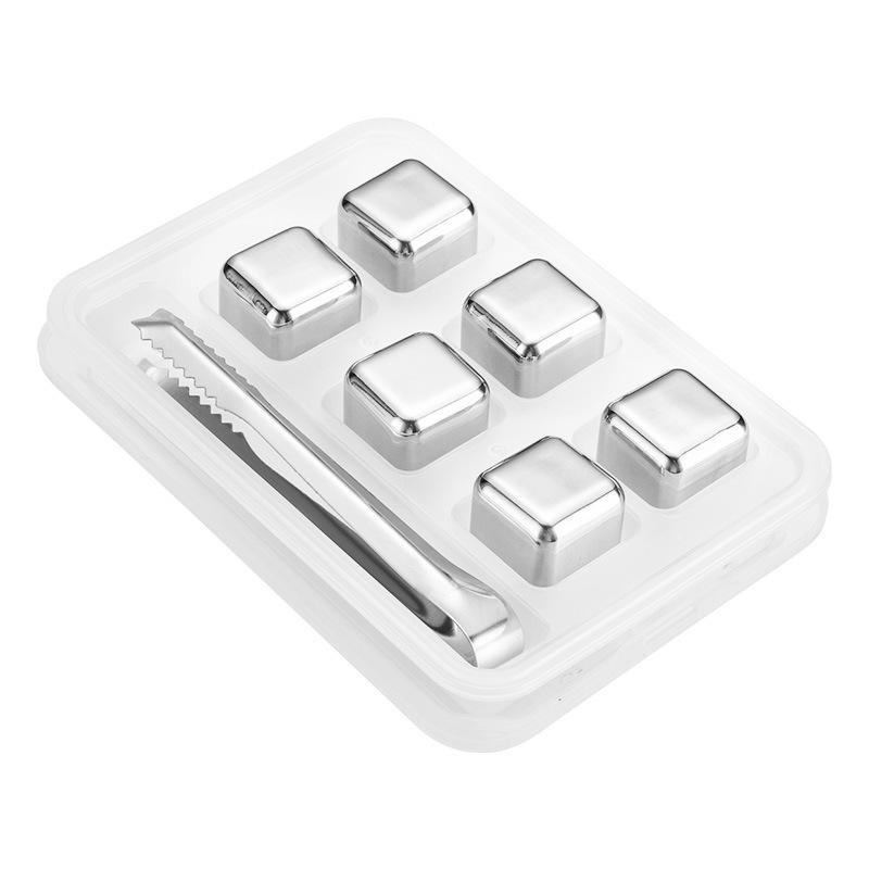 Набор ледяных шариков из нержавеющей стали 304 для виски и вина