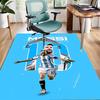 1pc Football Star Design Area Rug - Non-Slip, Soft & Cozy Floor Mat for Living Room, Bedroom, Office - Indoor/Outdoor Decorative Carpet
