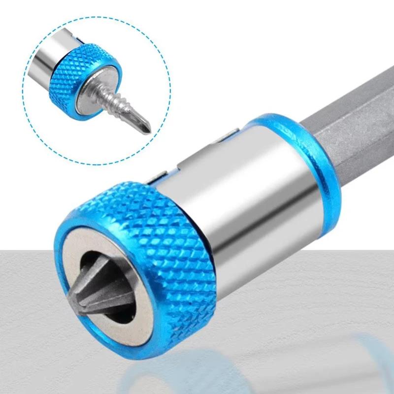Universal Magnetic Ring Alloy Screwdriver Bit Anti-corrosion Strong Magnetizer Drill Bit Magnetic Tool