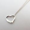 [Б/у] TIFFANY 925 Подвеска/Ожерелье Открытое Сердце/g507-49