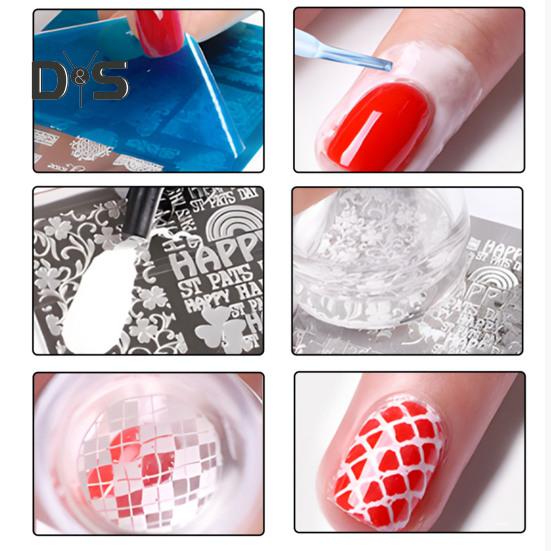 Набор пластин для штамповки банты цветы кружевной дизайн маникюр украшения металлические пластины переводные шаблоны серии Sweet