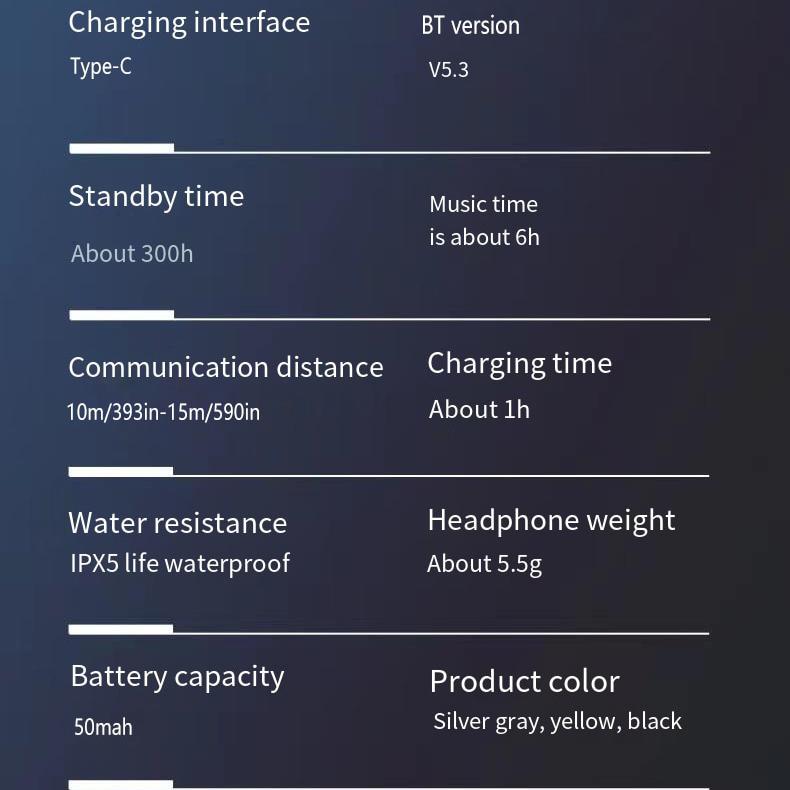Игровые наушники X35 TWS Беспроводные наушники Bluetooth 5.3 с ожерельем HIFI Стерео гарнитуры с низкой задержкой и шумоподавлением Спортивные наушники