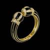 WUIHA Vintage 100% 925 Sterling Silver Lab Sapphire High Carbon Diamonds Bracelet Bangle Anniversary Cocktail Party Fine Jewelry