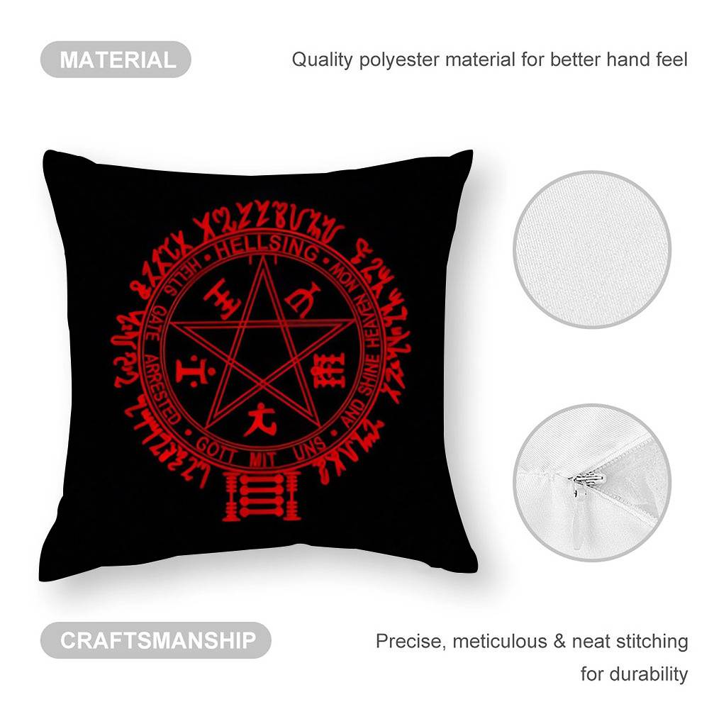 Аниме C-Castlevania Игровая Наволочка Диван Гостиная Спальня Двусторонняя печать Квадратная Подушка Наволочка для подушки для сна