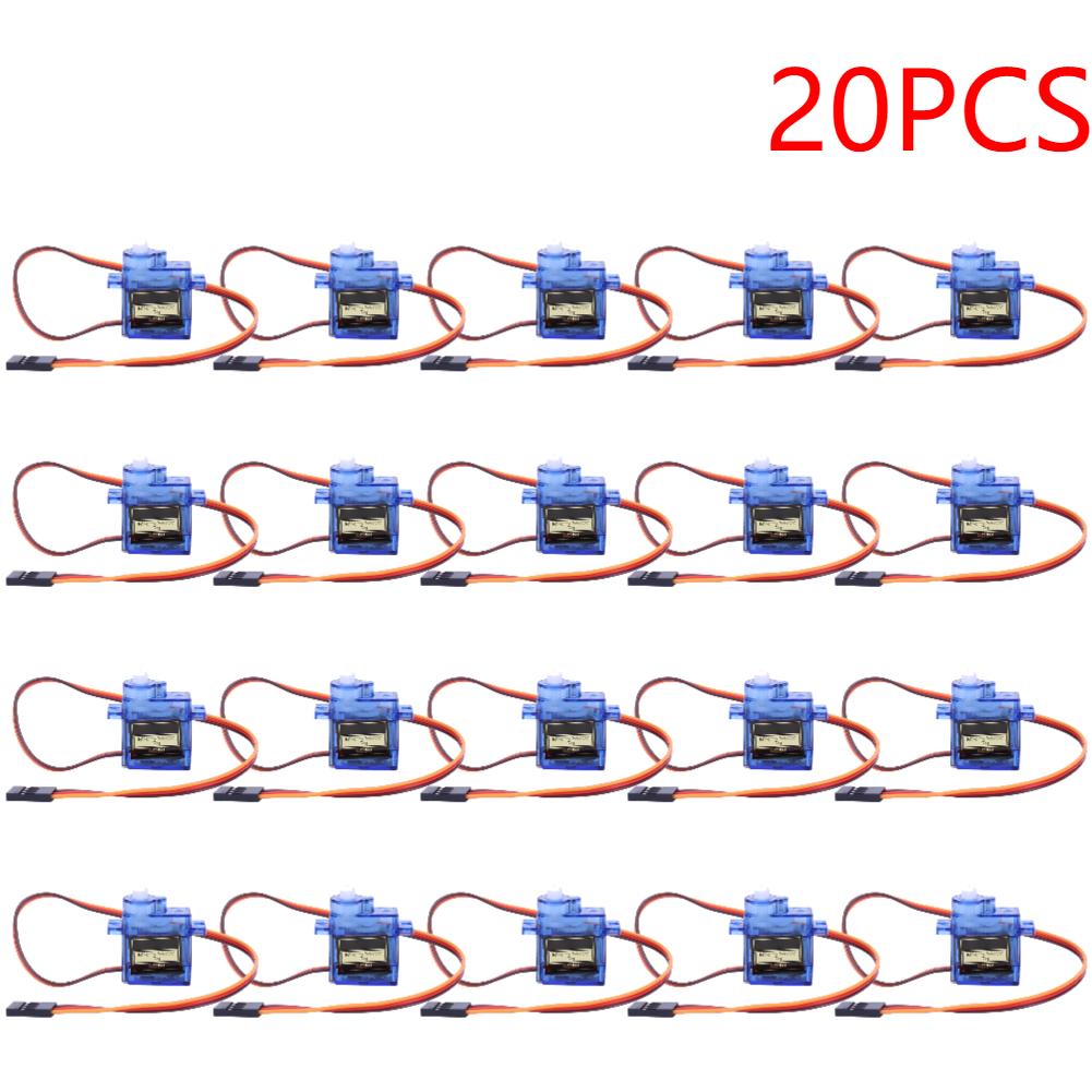 1-100pcs SG90 Servo Motor Micro 9G 180/360 Degree Mount SG90 Kit Without Metal Gear Pro RC Car Toy Airplane Arduino DIY