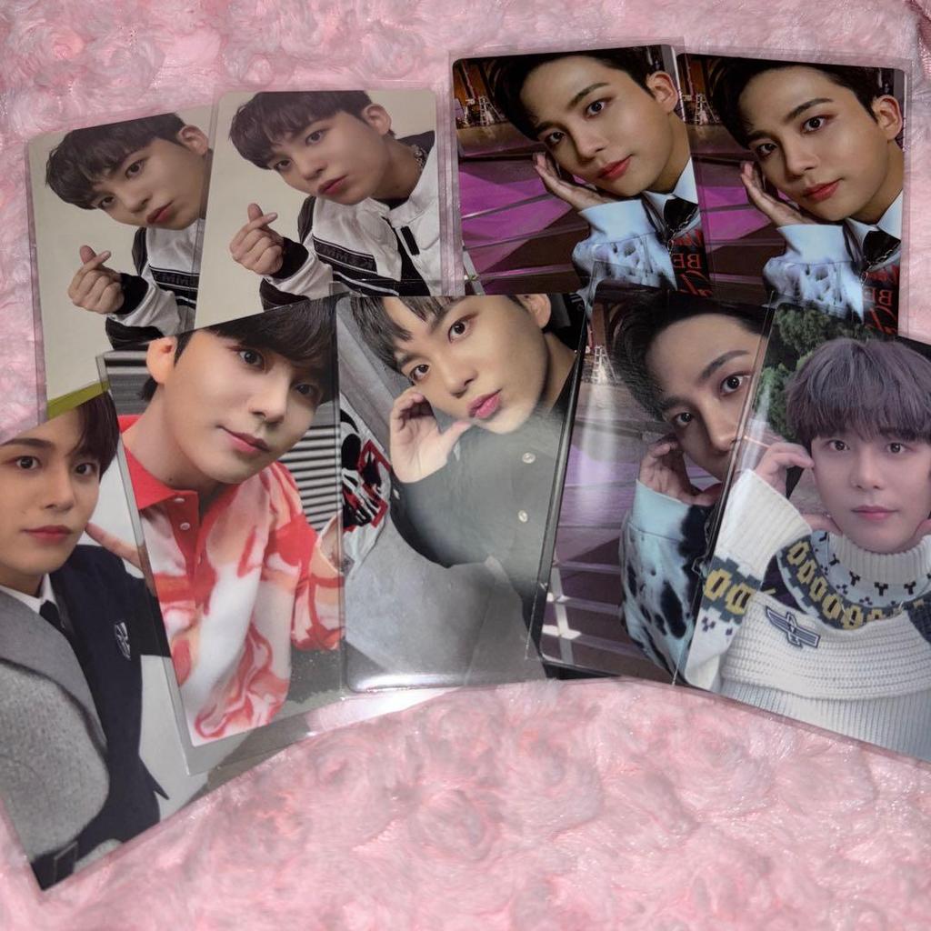Б/у набор фотокарточек ATEEZ Чонхо