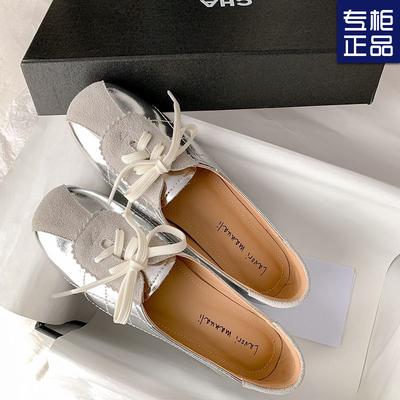 Обувь женская новая кожаная на плоской подошве с внутренней платформой, увеличивающей рост, темпераментная, универсальная, модная, для ленивых, для работы, с мелким вырезом, туфли-лодочки