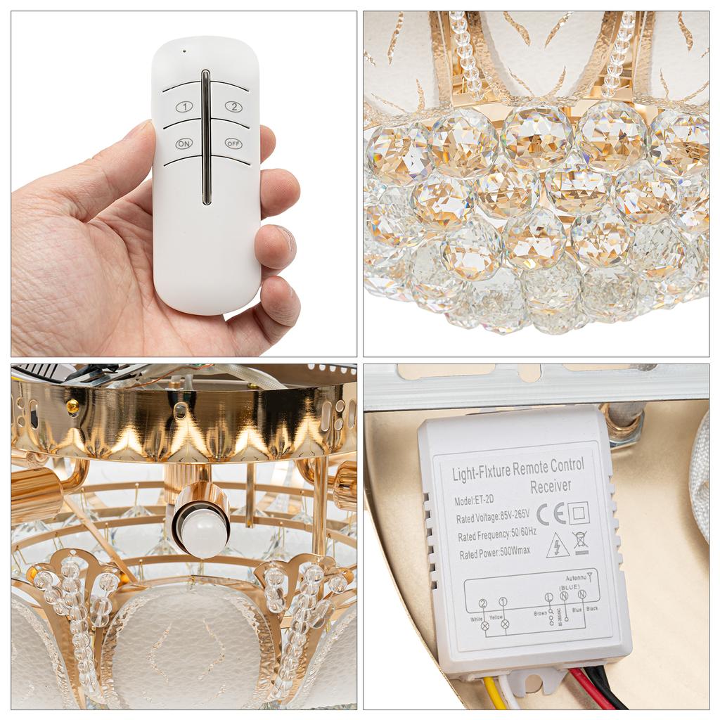 Современный хрусталь Лотос, 7-рожковая подвесная люстра, потолочная люстра с пультом, светодиодная потолочная лампа, хрусталь K9 для гостиной