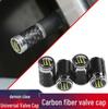 Универсальные колпачки штоков клапанов из углеродного волокна для шин Chevrolet, Toyota и Changan