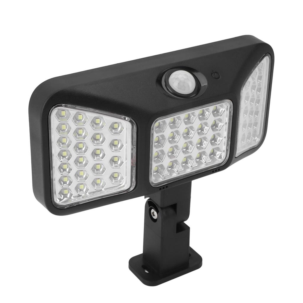 Outdoor Wall Light LED Waterproof Three Side Illuminated 140 Degree Wide Angle Solar Wall Lamp for Terrace Garage