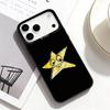 Latin Mafia Creative Phone Case For iPhone17,16,15,14,13,12,11 Plus,Pro Max Black Border Silver  Plated Cover