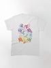Red Dragon fire dark rainbow Classic T-Shirt