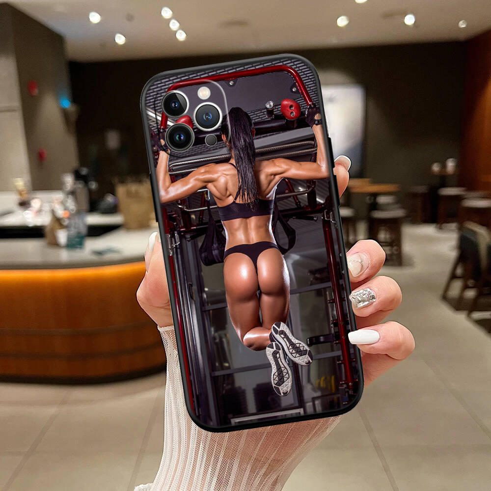 Bodybuilding Gym Fitness Phone Case for Xiaomi Poco C40 C51 C50 C55 C65 C71 C75 C85 F8 F7 F6 F5 F3 F2 X7 X6 X4 X3 M7 M6 M5 M4 M3 M2 Pro