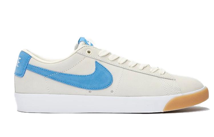 Nike Sb Blazer Low Бледно-слоновая кость Тихий синий 704939-103