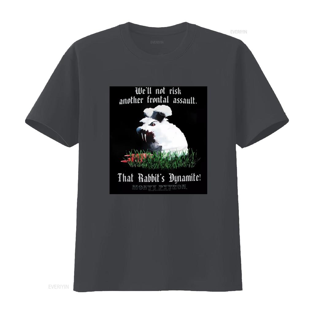 Vintage 2001 Monty Python Killer Rabbit Frontal Assault T Shirt vintage Washed Versatile Comfortable Slightly graphic Soft