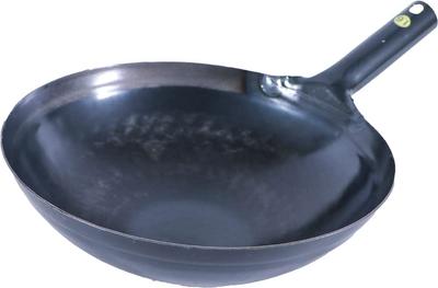 Yamada Industrial Co., Ltd. 30см Железный Вок, Толщина 1,6 мм, Сделано в Японии, Одноручный, Китайская Кухня, Коммерческое Использование, Вок Ямада 001042