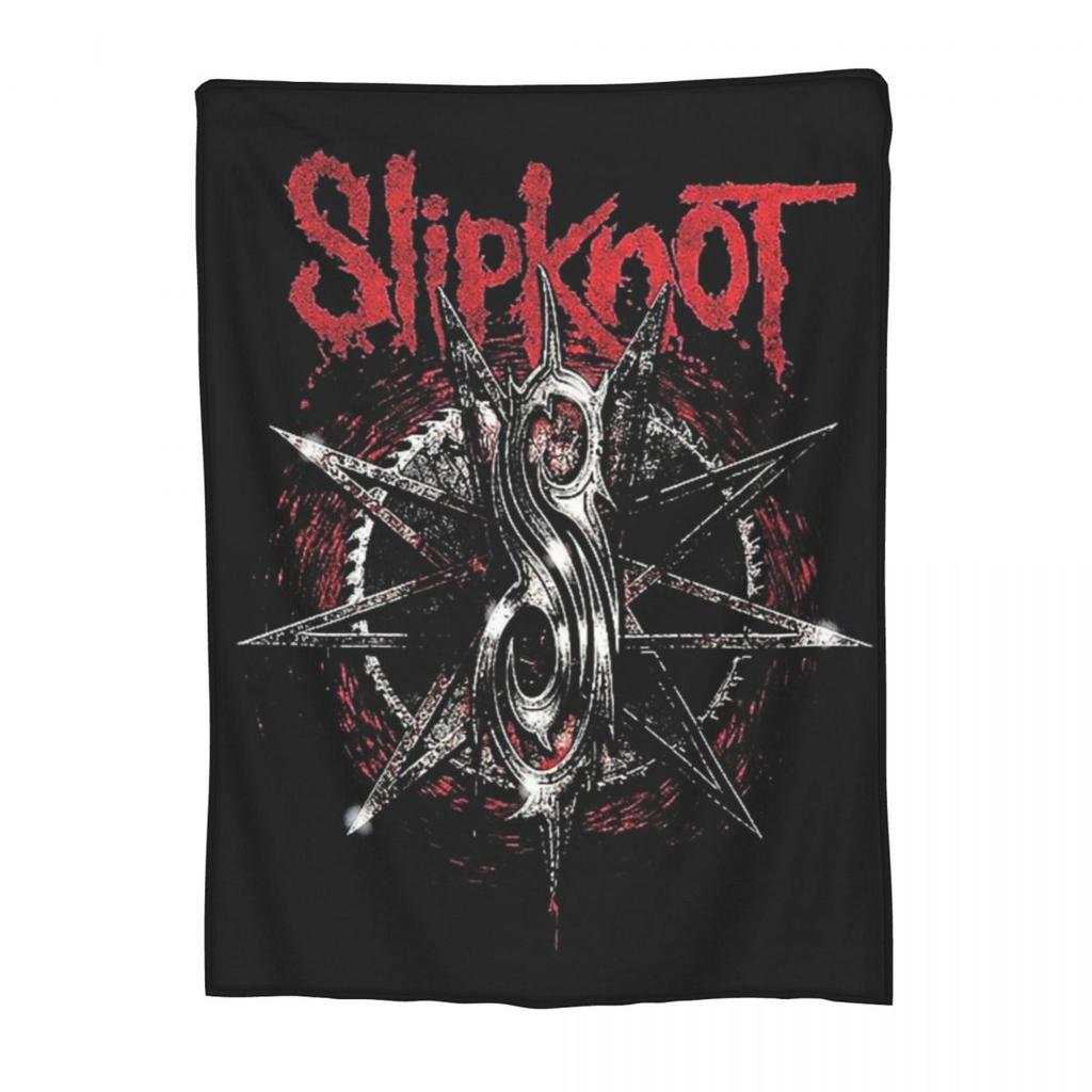 S-Slipknots Тяжелая ментальная музыка Одеяло Фланелевое Диван Теплое Плед Одеяла для Дома Спальни Офиса Покрывала Покрывало Стеганое одеяло