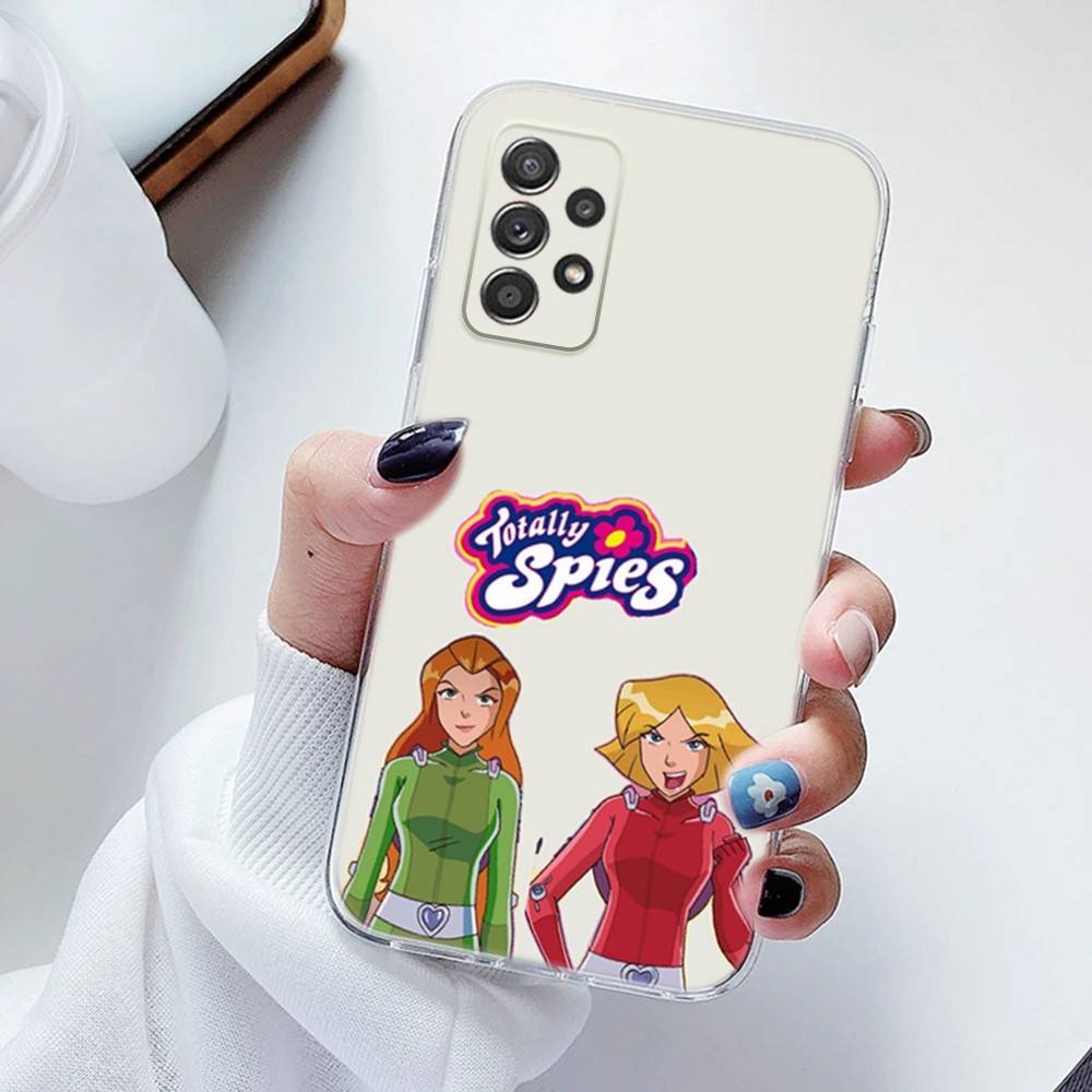 Чехол для телефона Totally Spies Силиконовый Для Samsung S30,23,21,22,20 FE lite,S10,9,PIus Note20ultra Мягкий Прозрачный