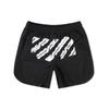 OFF WHITE Шорты из сетки с аэропортовой лентой OMCI005S201010031088