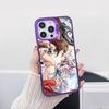 ZZZ Чехол для телефона Ye Shunguang для iPhone 17 16 15 14 13 12 11 X XR XS Air Pro Max Plus Фиолетовый Разноцветный Серебристый Чехол