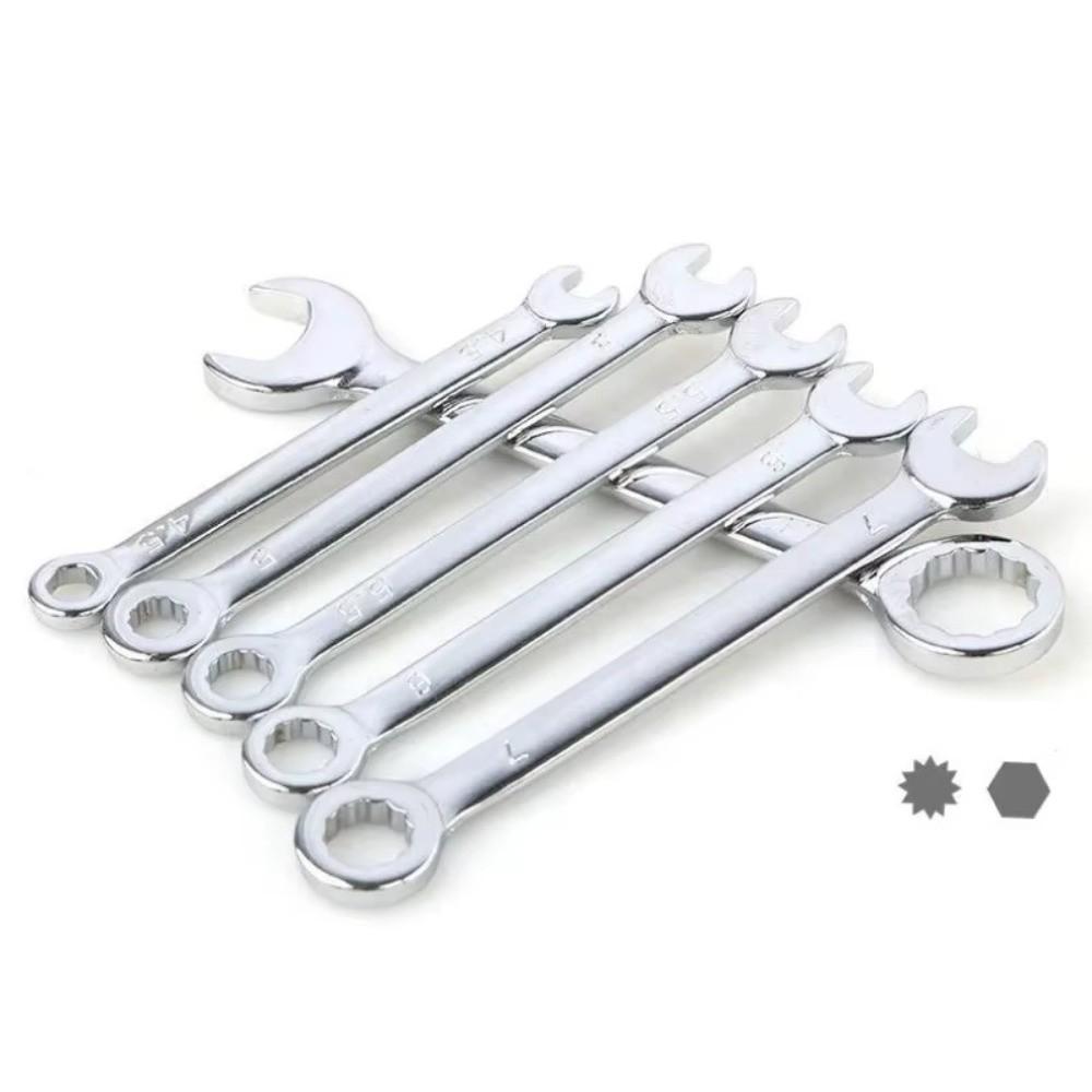Double Ended Miniature Wrench Set 4-11mm Range Double End Wrench Set Mechanical Maintenance