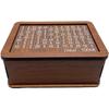 Reusable Piggy Bank Wooden Money Saving Box Crafts Coin Tray Storage Case  Children
