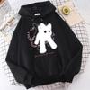 Ghost Cat Fun Abstract Print Women's Hoodie Breathable All-match Sweatshirt Casual Hoodie Outdoor Loose Top Women Clothing Y2K