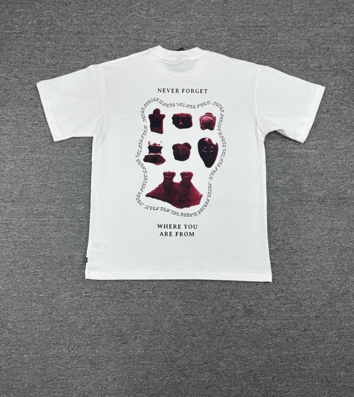 Cross-border trendy brand PATTA European and American street creative fun printing men's and women's casual loose short-sleeved collection T-shirt 