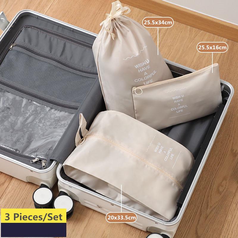 Portable Travel Storage Bag Home Clothing Underwear Shoe Packing Finishing Bag High-capacity Oxford Cloth Waterproof Storage Bag
