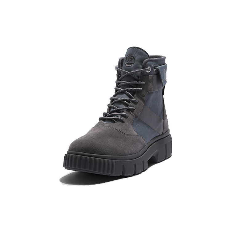 Timberland Другие прочные повседневные удобные короткие ботинки мужские уличные ботинки серо-синие A2KWWM
