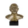 Otto von Bismarck - marble bust, statuette of a famous person, decoration for office, school, and hotel by the Art-Dog brand